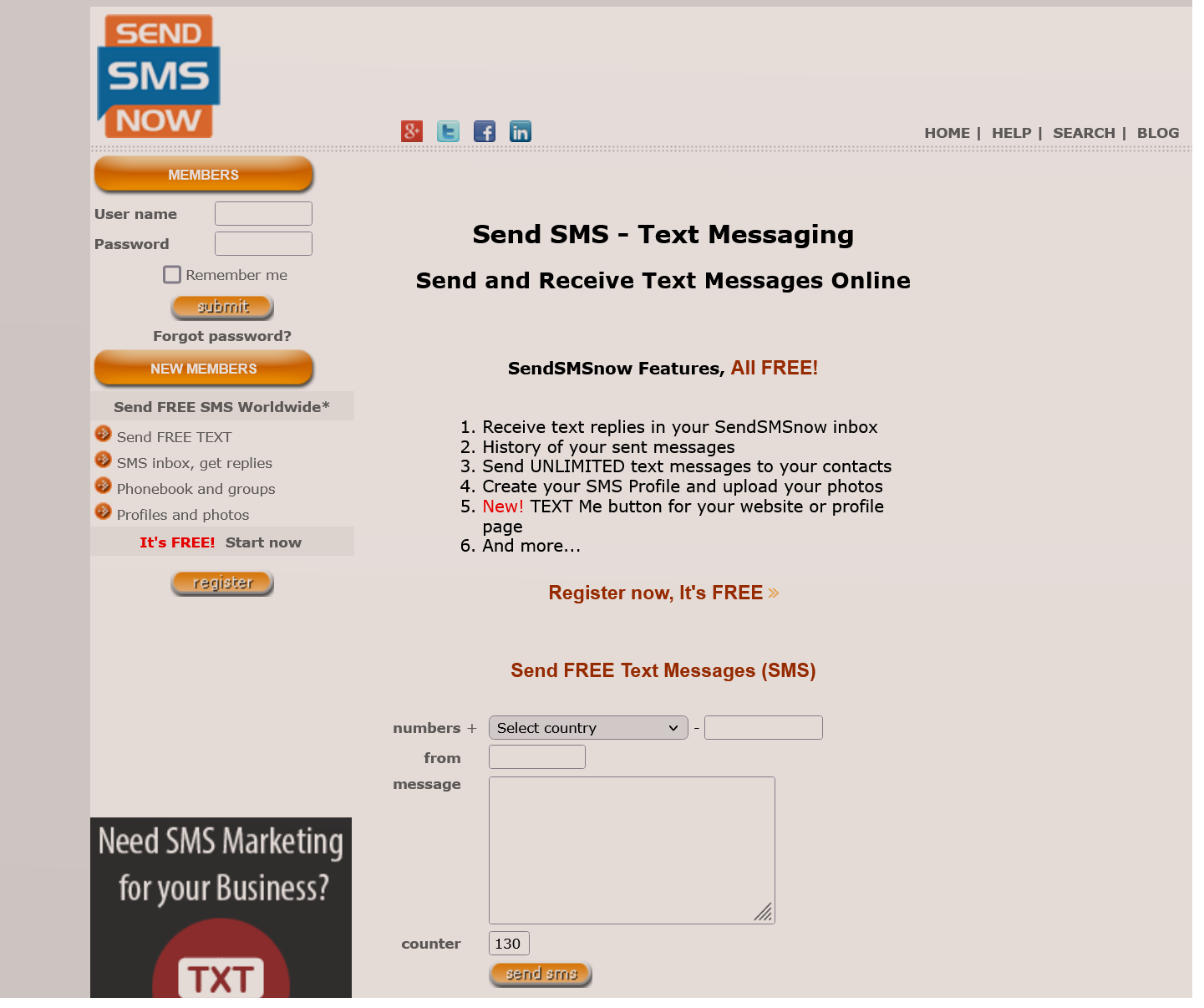Si te dergosh SMS / mesazhe anonime nga interneti falas