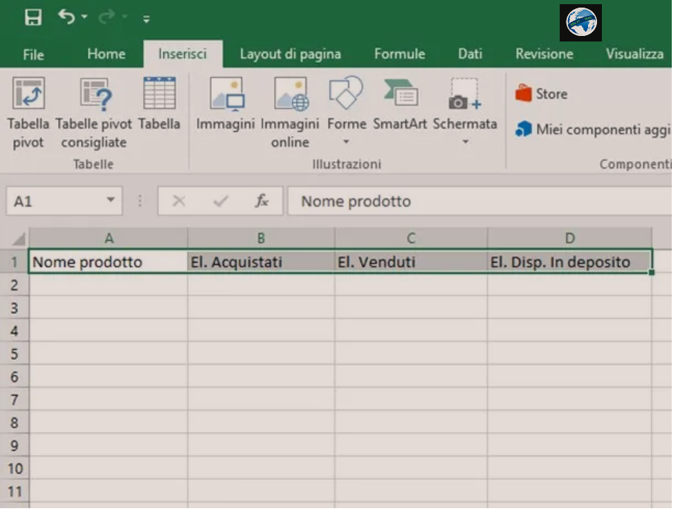 Si te besh nje tabele ne Excel