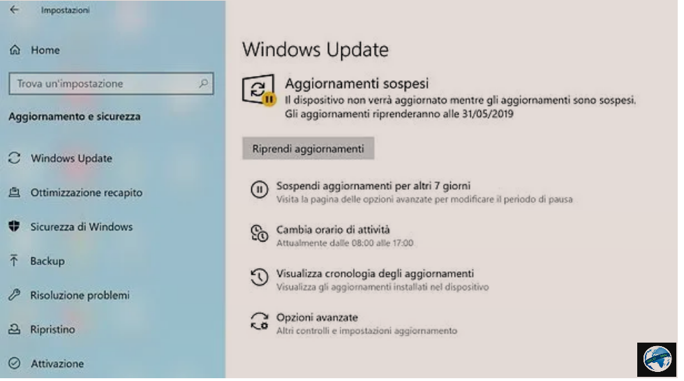Si te caktivizosh perditesimet azhurnimet Windows 10 