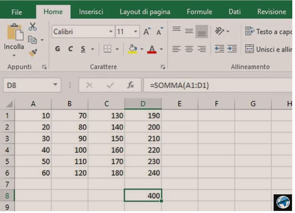 Si te mbledhesh / shumosh ne Excel
