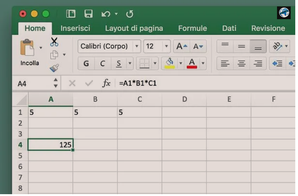Si te shumezosh ne Excel 