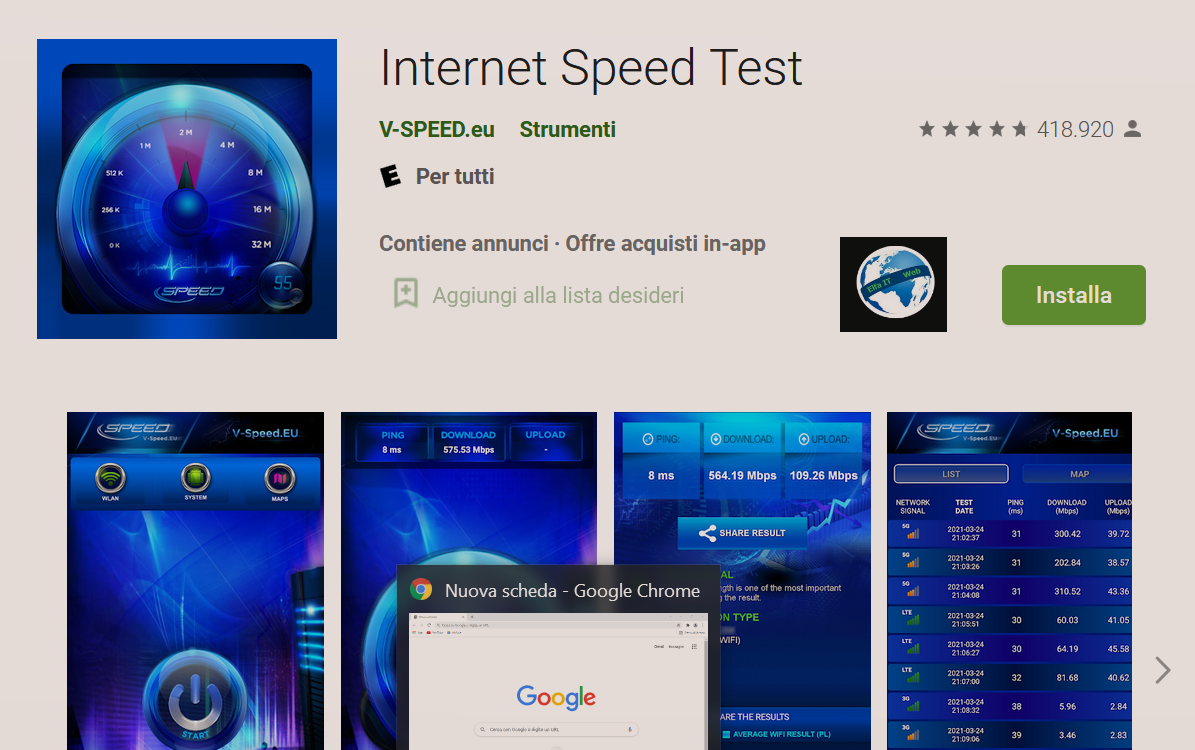 Si te matesh shpejtesine e Internetit / WiFi