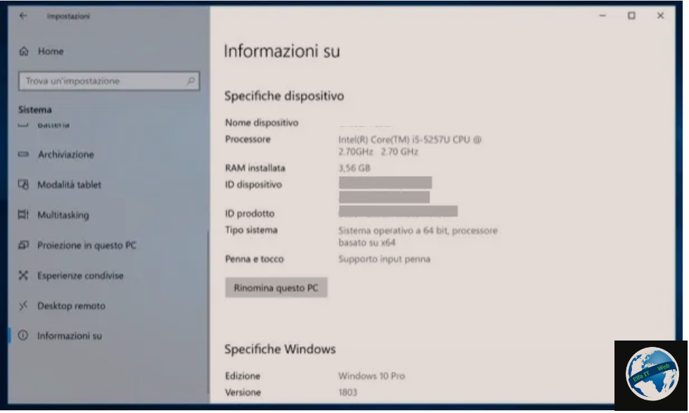 Si te shikosh karakteristikat e Windows 10