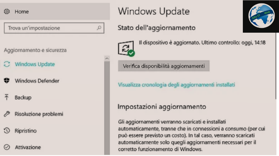 Si te shkarkosh njeheresh perditesimet / update Windows