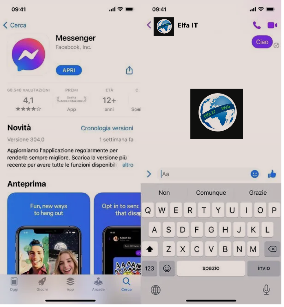Si funksionon Messenger pa Facebook 