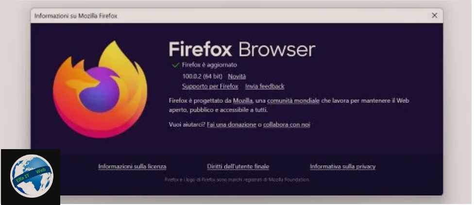 Si te perditesosh / update shfletuesin / browser