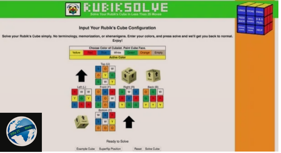 Si te zgjidhesh kubin e Rubik