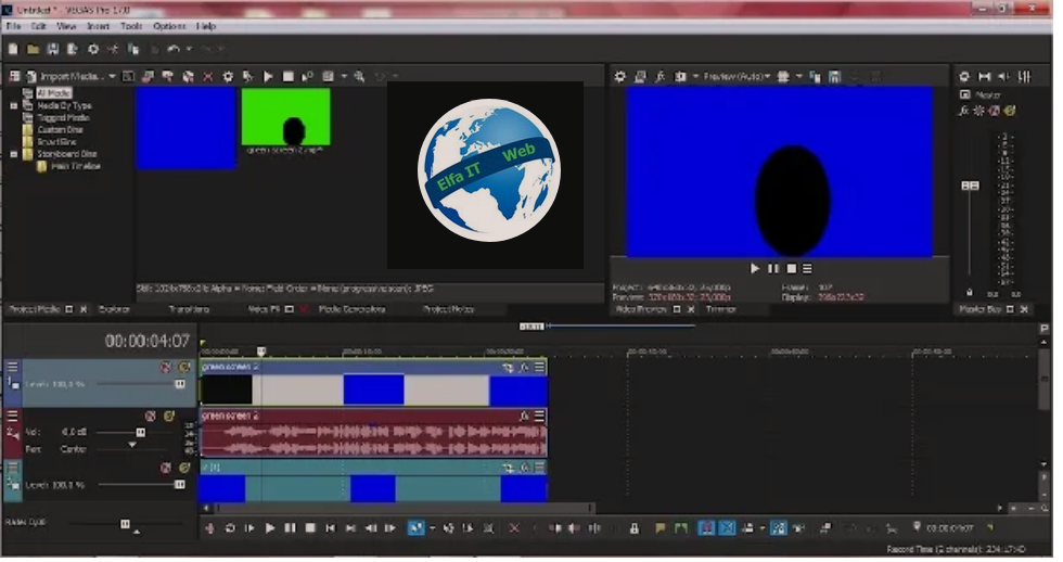 Si te perdoresh ekranin jeshil per te ndryshuar sfondin e video 