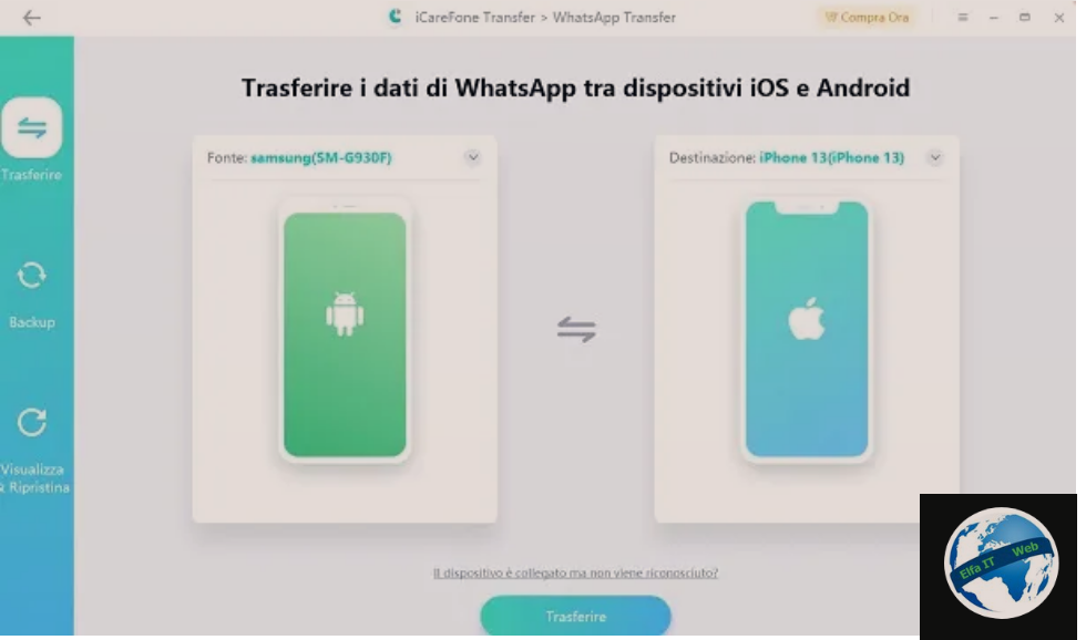 Si te transferosh chat WhatsApp nga Android ne iPhone
