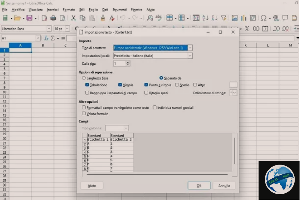 Si te kthesh nje dokument Tekst CSV ne Excel