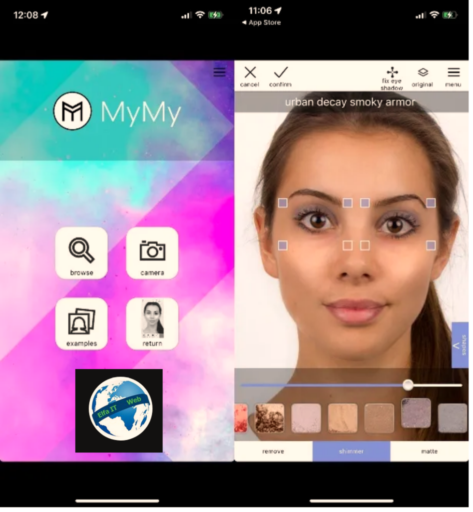 App per grim make up makiazh fytyre