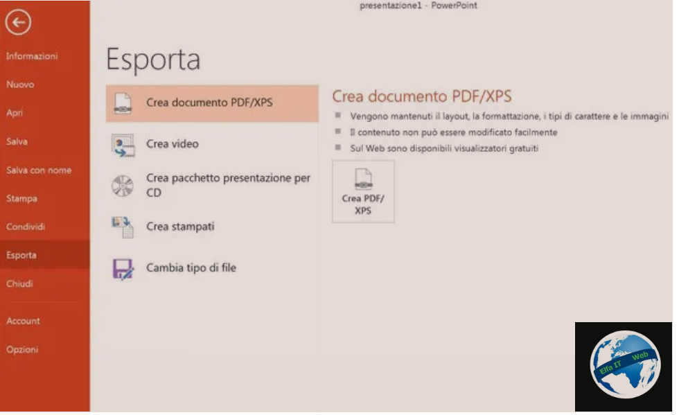 Si te kthesh PowerPoint PPTX ne PDF